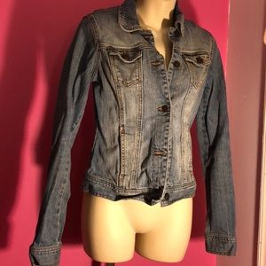 Hollister fitted denim jacket